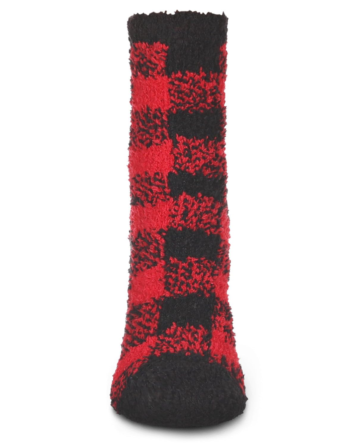 MeMoi Women's Classic Buffalo Plaid Cozy Crew Socks - Warm Winter Knit Socks for Women, Soft & Comfortable, Perfect for Christmas Gifts, Home, Office & Outdoor Activities