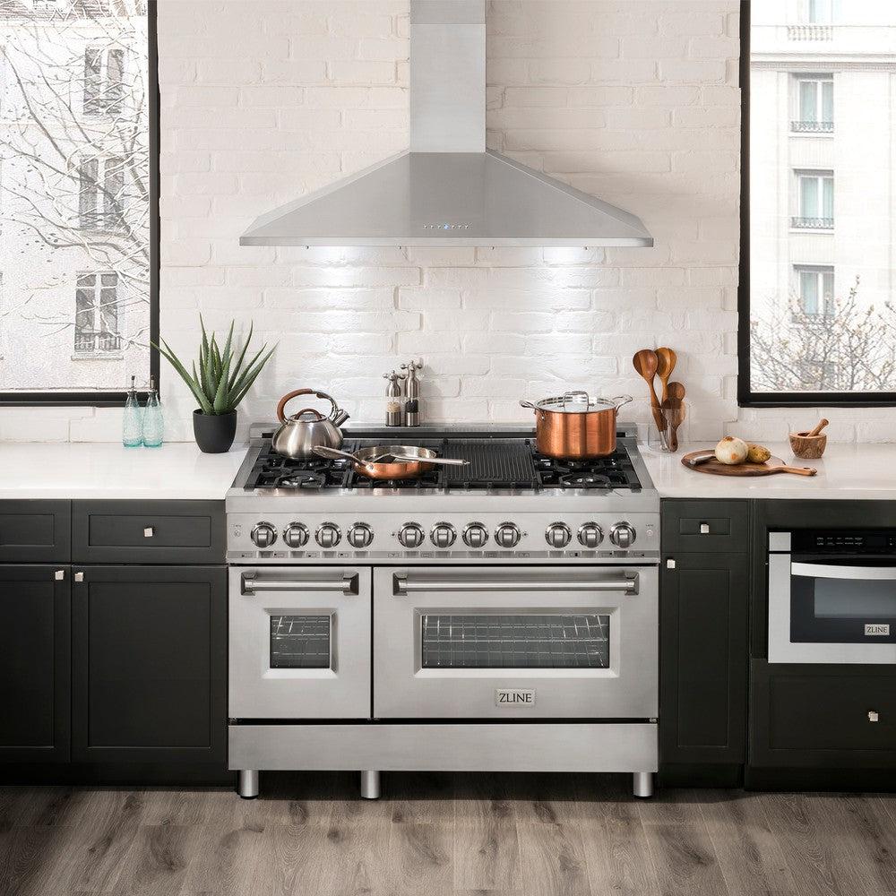 ZLINE KL2 Stainless Steel Convertible Wall Mount Range Hood - 36