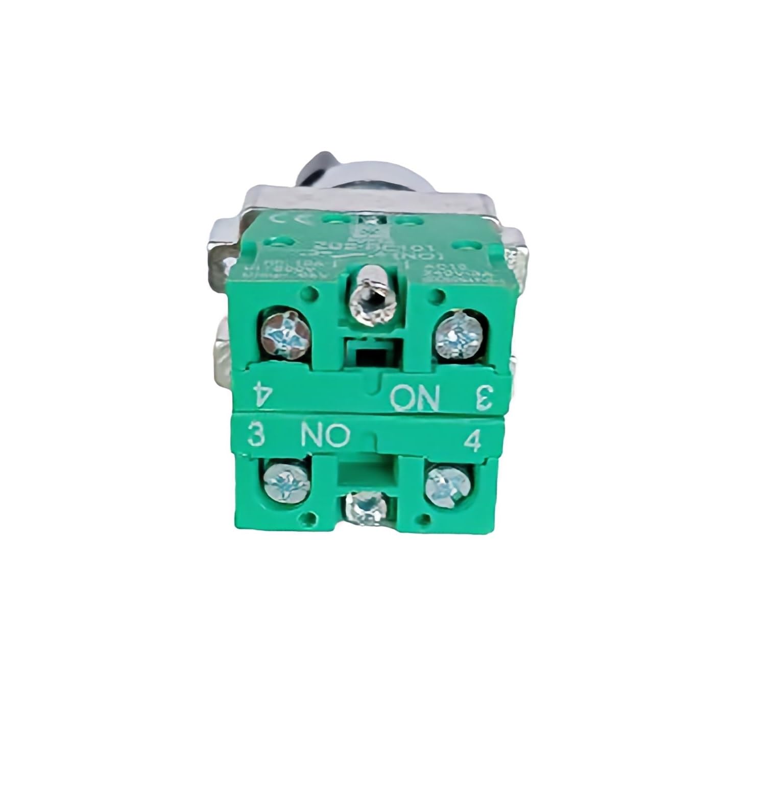 XB2-BD33 3 Position Selector Switch with 2 NO Contacts ZB2-BE101 - 22mm Mounting Hole for Industrial Control Panels & Machinery
