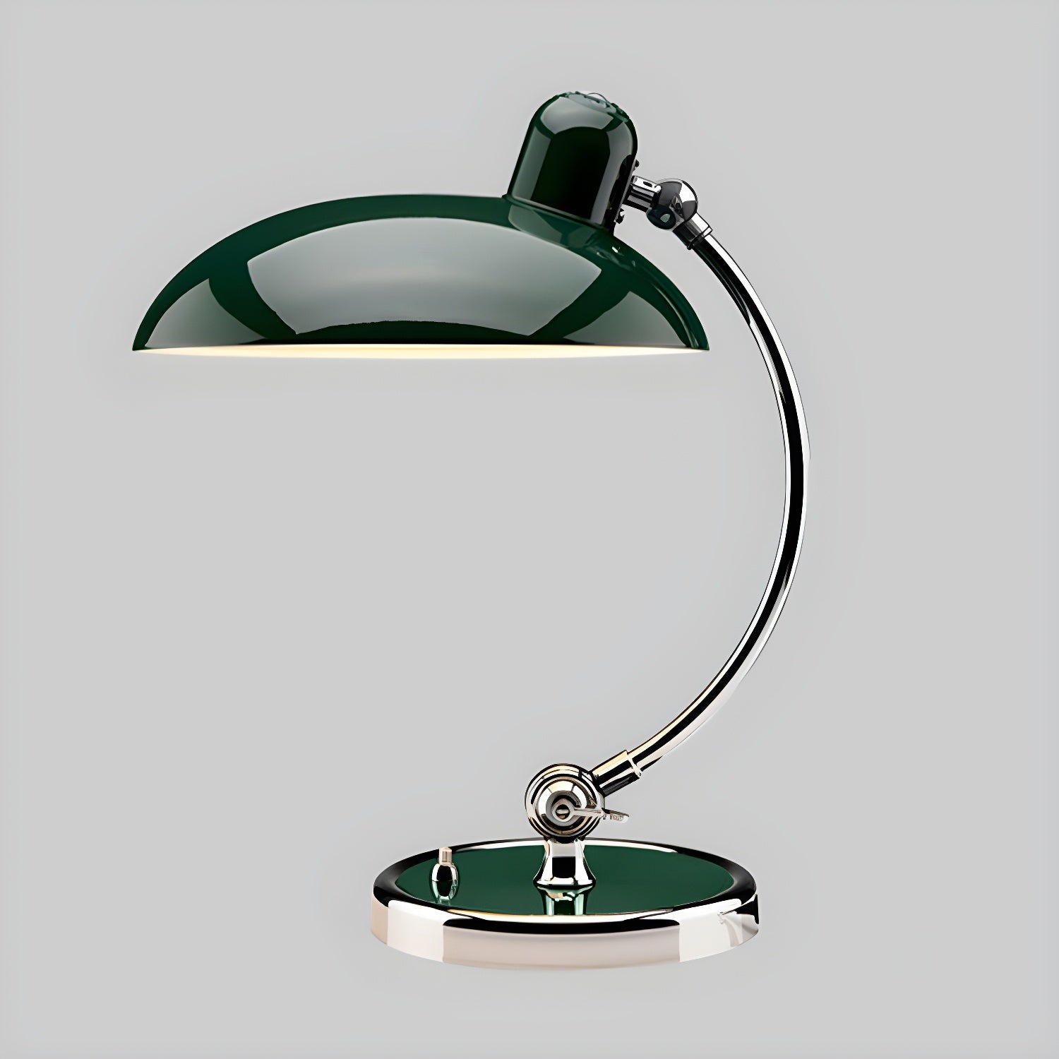 Vintage Industrial Desk Lamp with Adjustable Arm - Perfect for Home Office, Study & Reading Nook Lighting