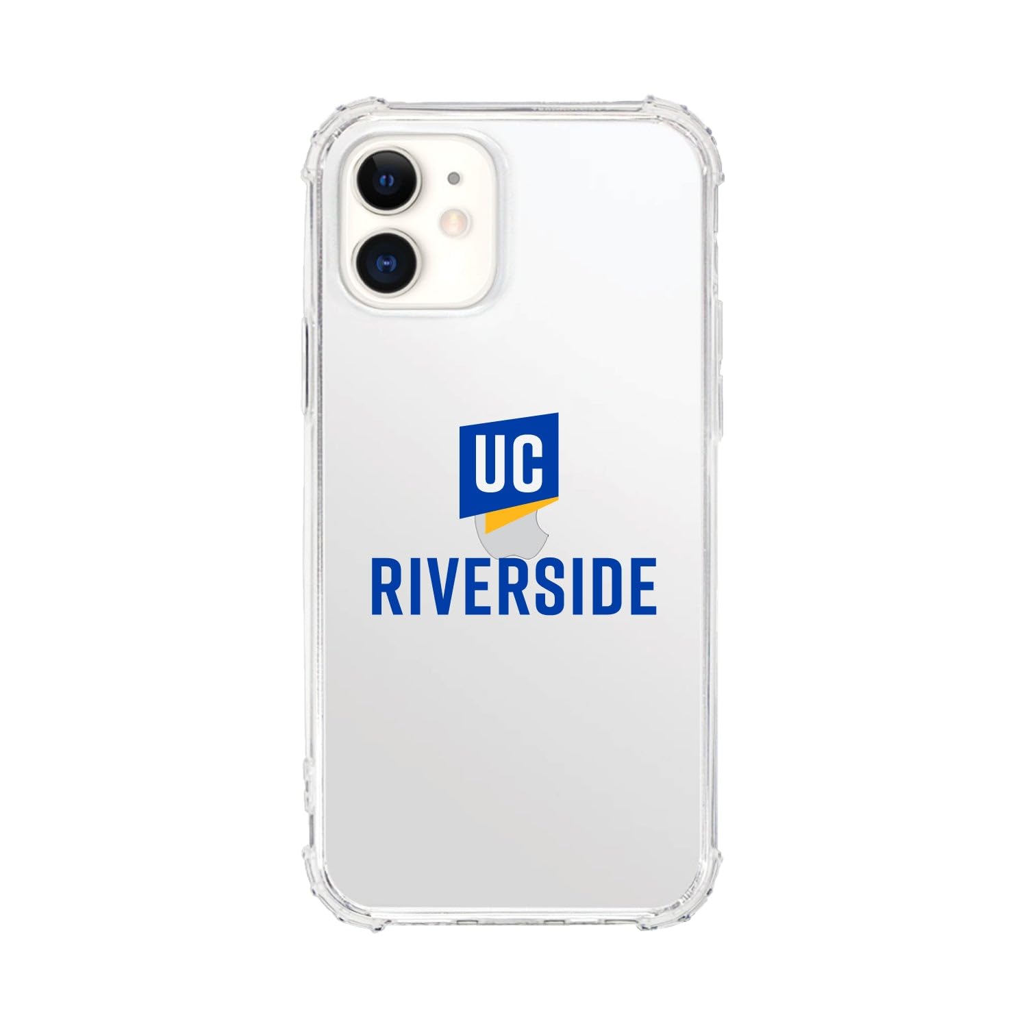 OTM Essentials Shockproof Phone Case for iPhone 13 Pro - Durable Tough Edge Protection | University of California Riverside (UCR) Alumni Gift | Classic White Design - Perfect for Campus Life & Everyday Use