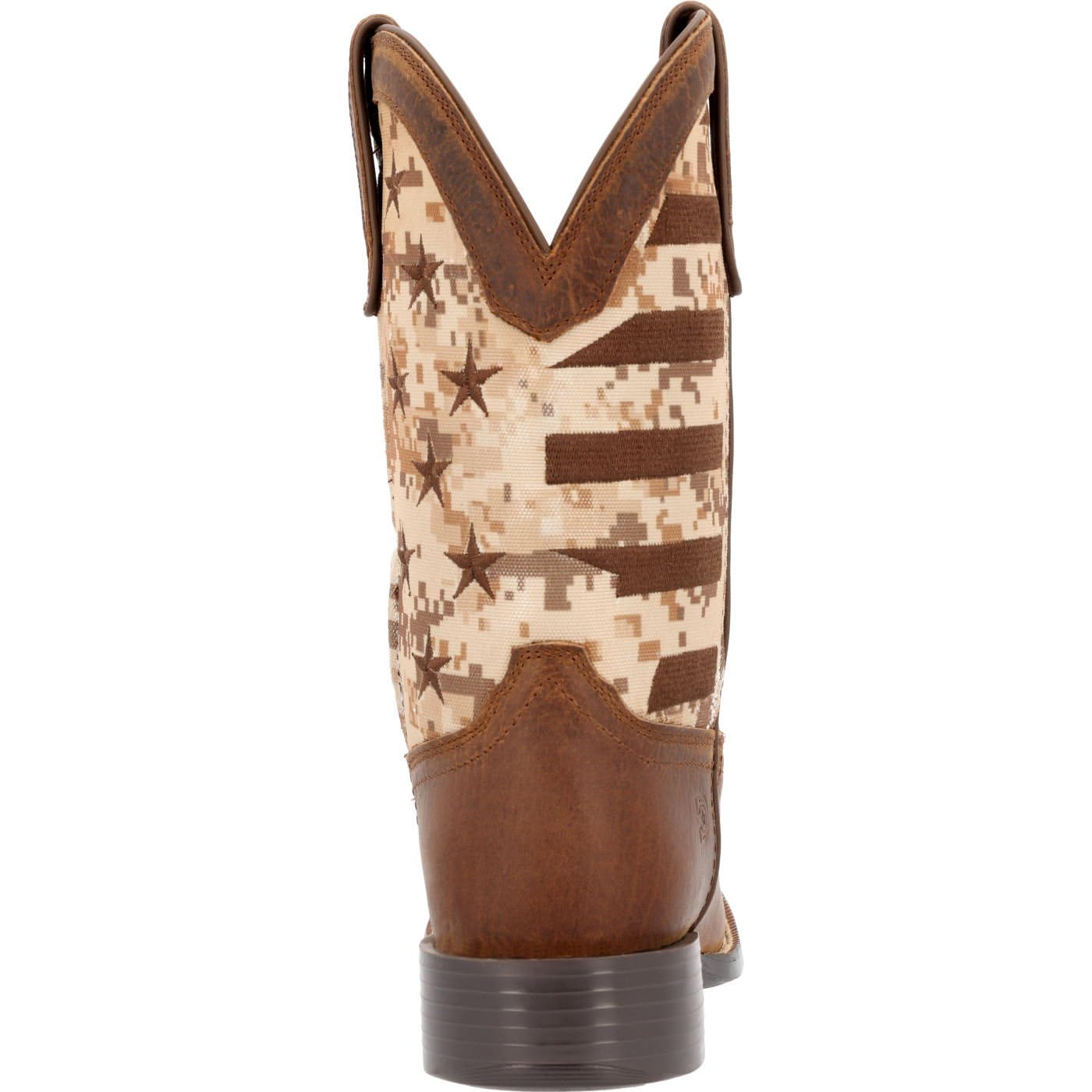 Durango Men's Westward Western Boots - Genuine Leather Cowboy Boots for Men, Comfortable Riding & Work Boots - Perfect for Country Dancing, Rodeo & Outdoor Adventures