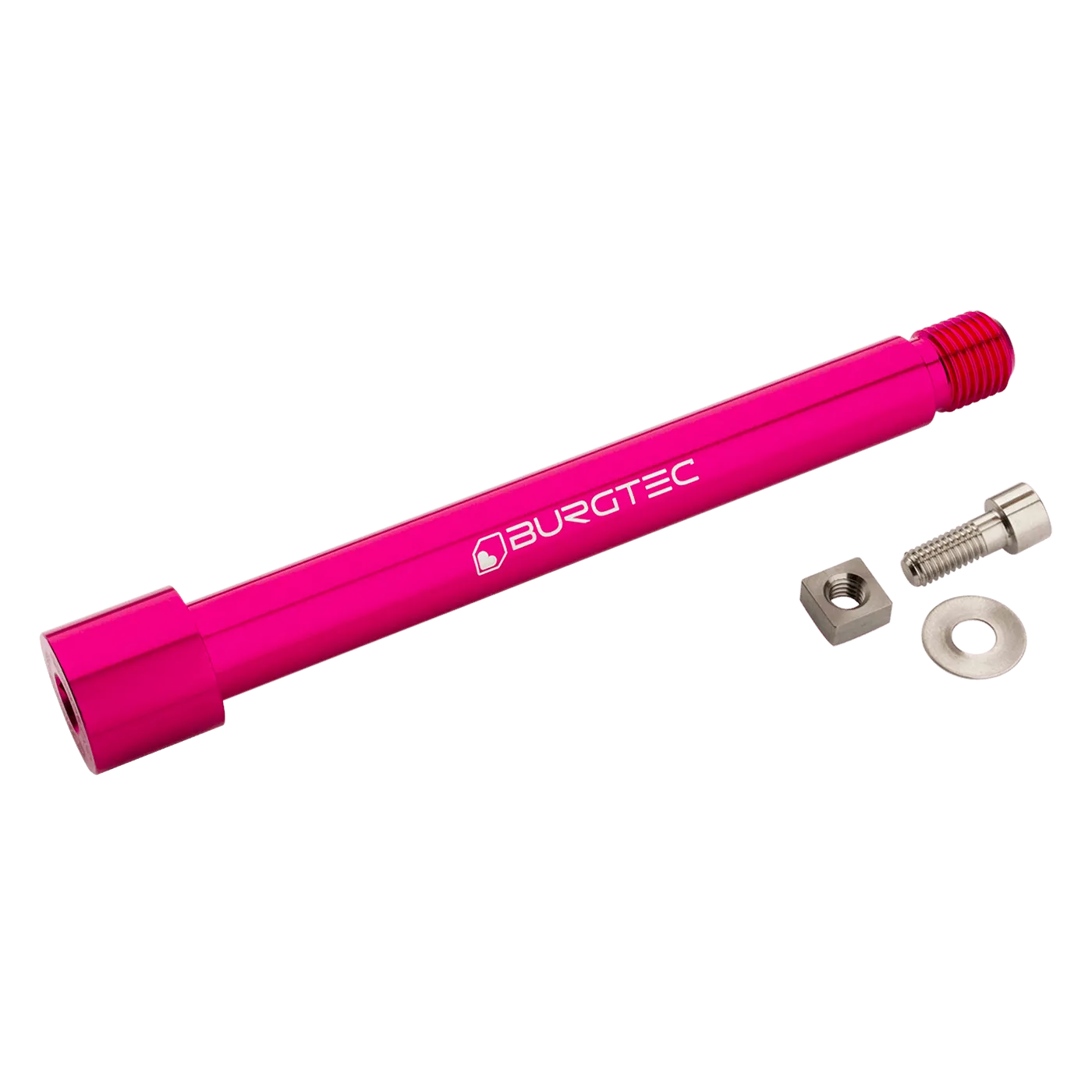 Burgtec Fox Boost Front Fork Axles 2021 - Premium MTB Bike Axle for Fox Forks - Perfect for Trail Riding, Downhill & Enduro Biking
