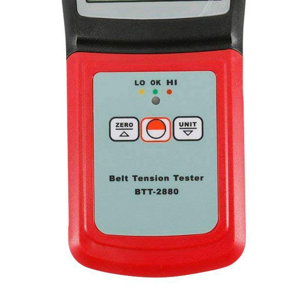 BTT-2880 Digital Belt Tension Tester - RS232/USB Cable & Software Included - Industrial Conveyor Belt Maintenance Tool for Factories & Warehouses