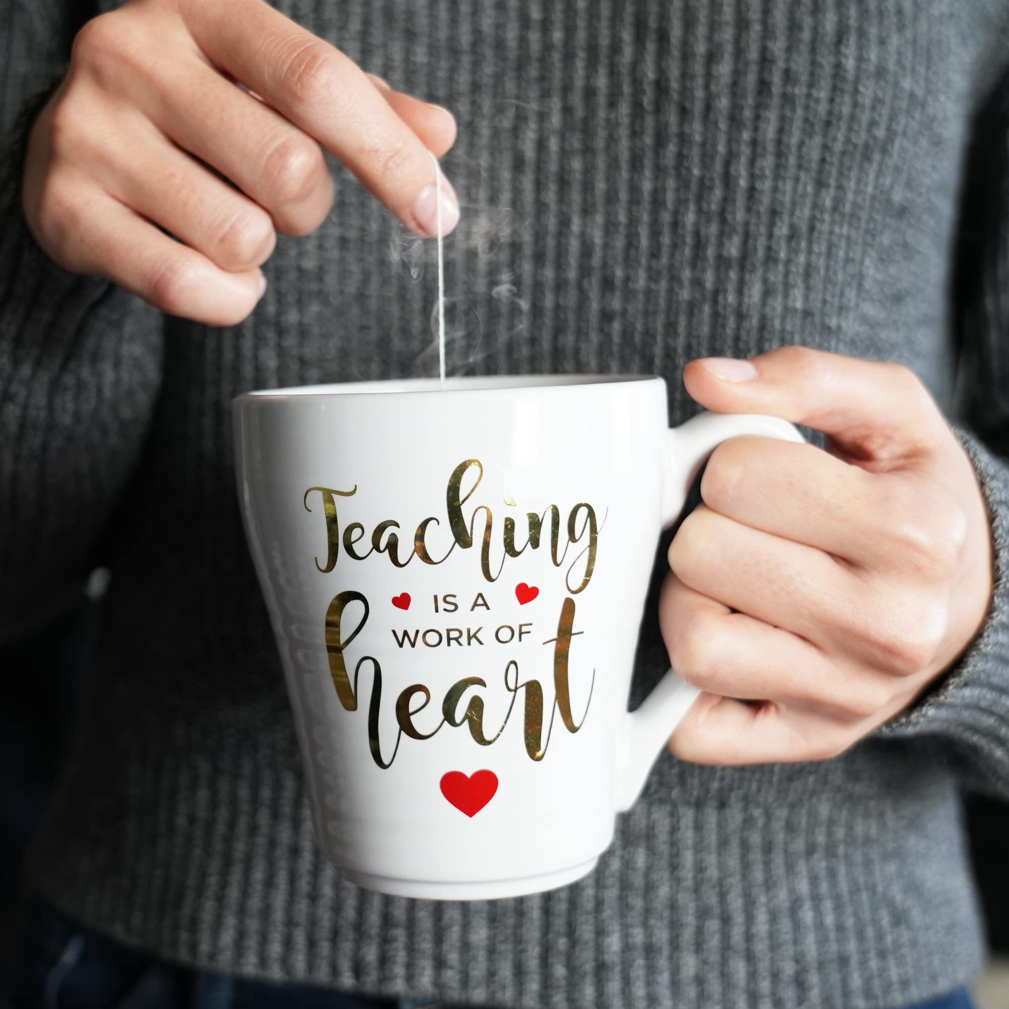 VOTUM Teacher Gift Set with Mug & Stationery - Perfect for Teacher Appreciation & Thank You Gifts