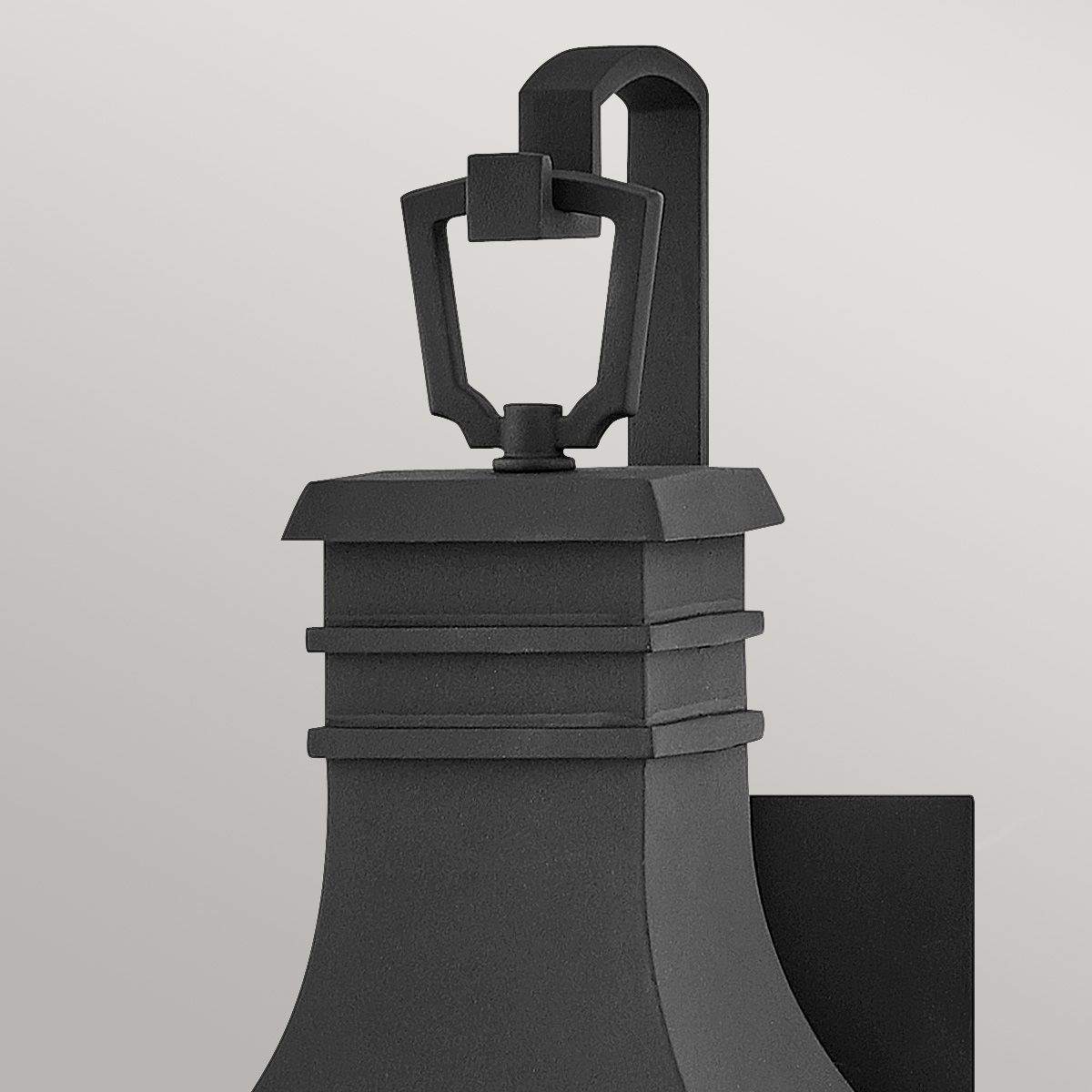 Beacon Hill 1/2lt Small/Medium Outdoor Wall Lantern - Museum Black E27 IP44 Waterproof - Perfect for Porch, Garden, and Patio Lighting