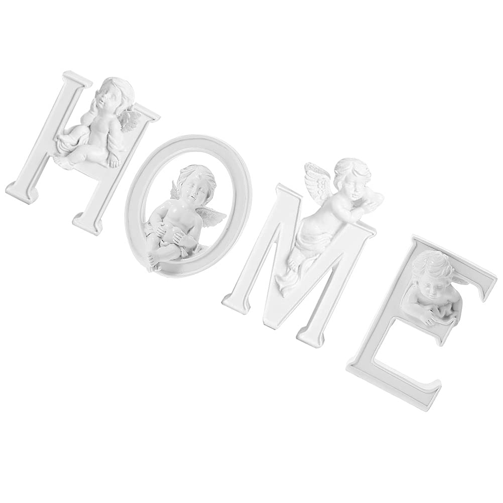 1 Set Home Resin Alphabet Decor - Handmade Resin Craft Ornaments for Tabletop, Desktop & Shelf Decoration - Perfect for Living Room, Bedroom, Office & Gift Giving