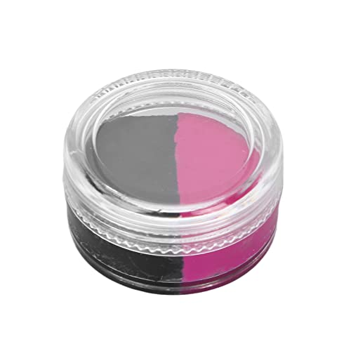 Water-Based Eyeliner & Body Paint - Dual Color Matte Cream for Face & Body Art - Safe for Carnival, Halloween & Cosplay - Perfect for Professional Makeup & Festive Events (6# Palette)