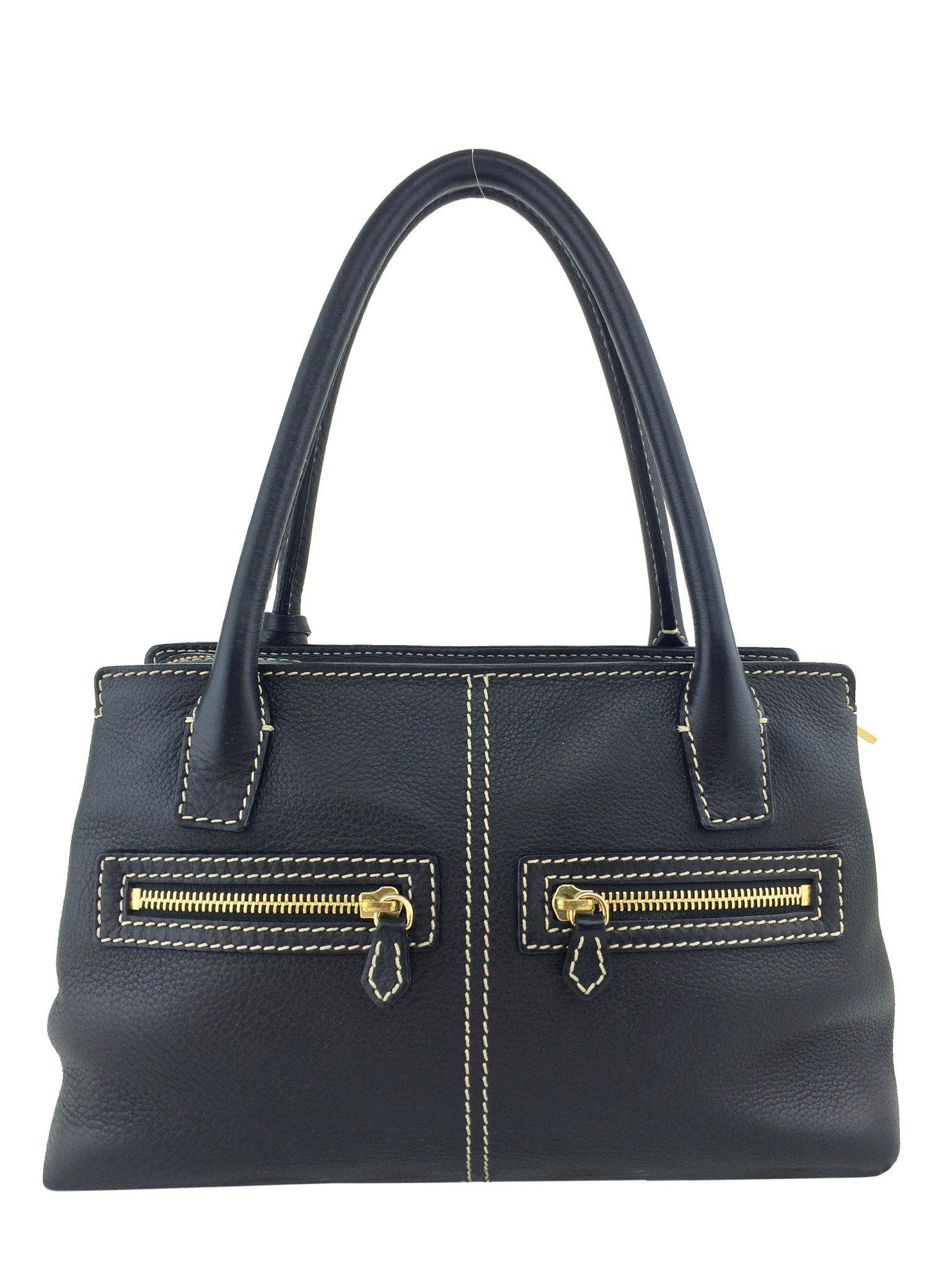 Loro Piana Odessa Genuine Leather Crossbody Bag with Front Pocket - Perfect for Work, Travel & Everyday Use