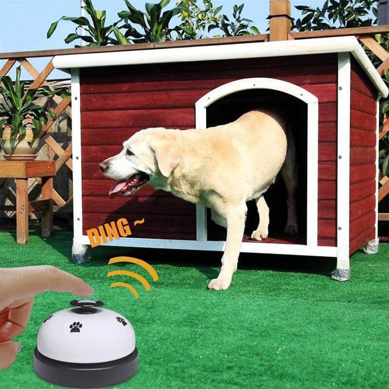PSK PET MART Dog Training Bell - Communication Buttons for Dogs, Pet Doorbell with Talking Buttons (1-Piece Set) - Perfect for Teaching Pets to Signal Needs & Improve Communication at Home