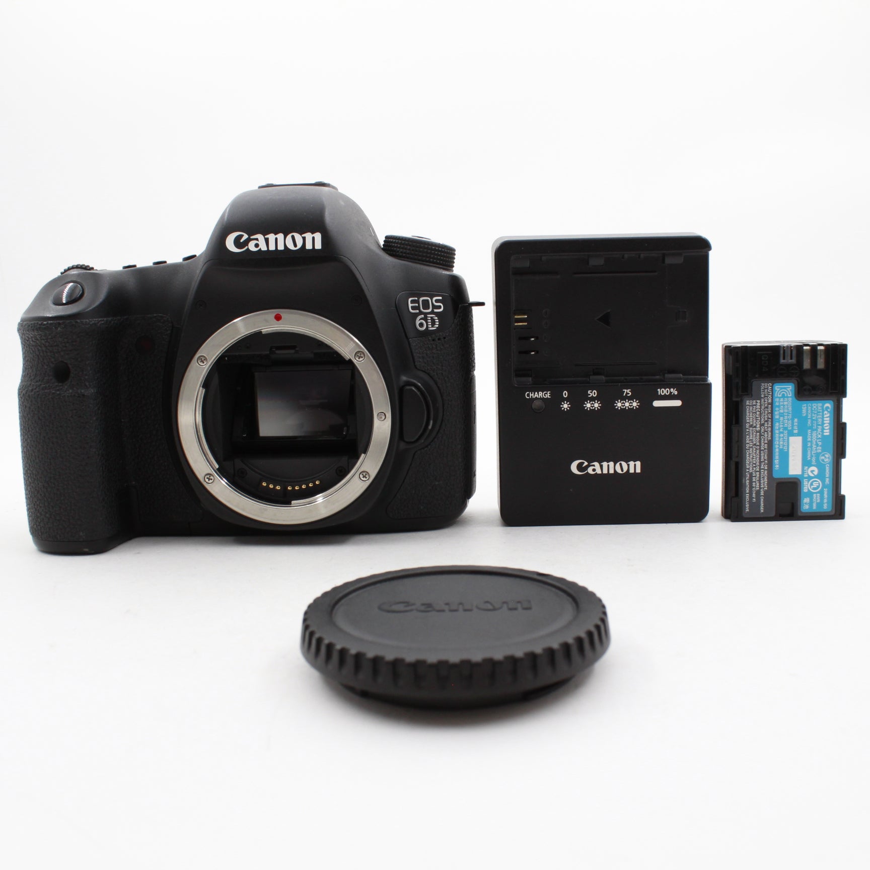 Used Canon EOS 6D DSLR Camera Body Only - Professional Full Frame Digital Camera for Photography, Vlogging & Travel