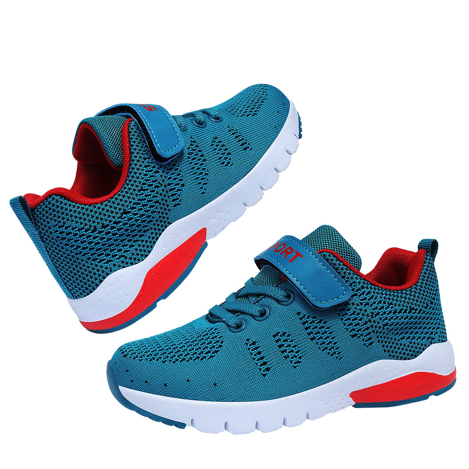 MAYZERO Kids Tennis Shoes - Breathable Lightweight Running & Walking Sneakers for Boys and Girls - Perfect for School, Sports, and Outdoor Activities