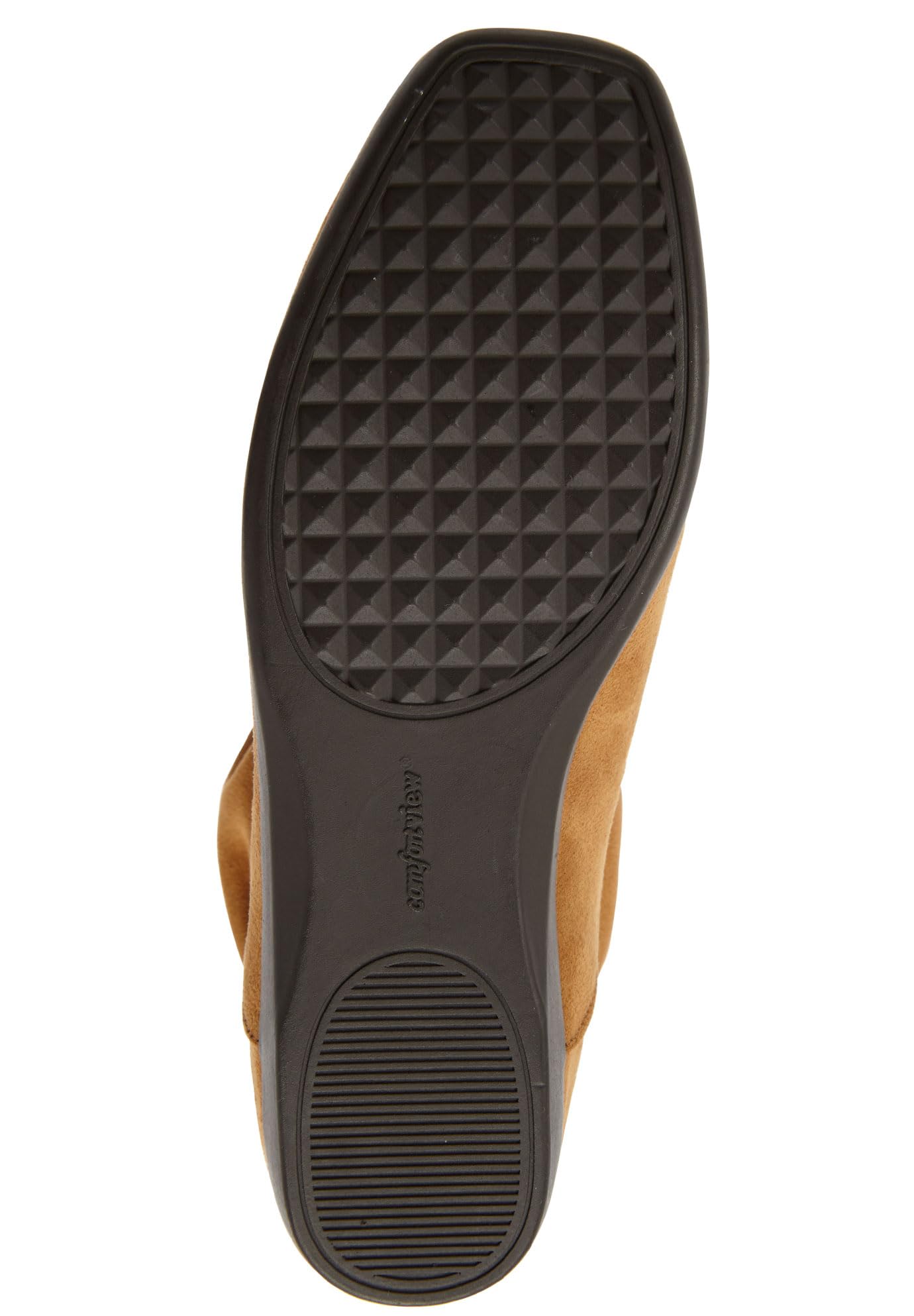 Comfortview Women's Wide Width The Demy Bootie - Comfortable & Stylish Ankle Boots for Work, Casual & Outdoor Wear
