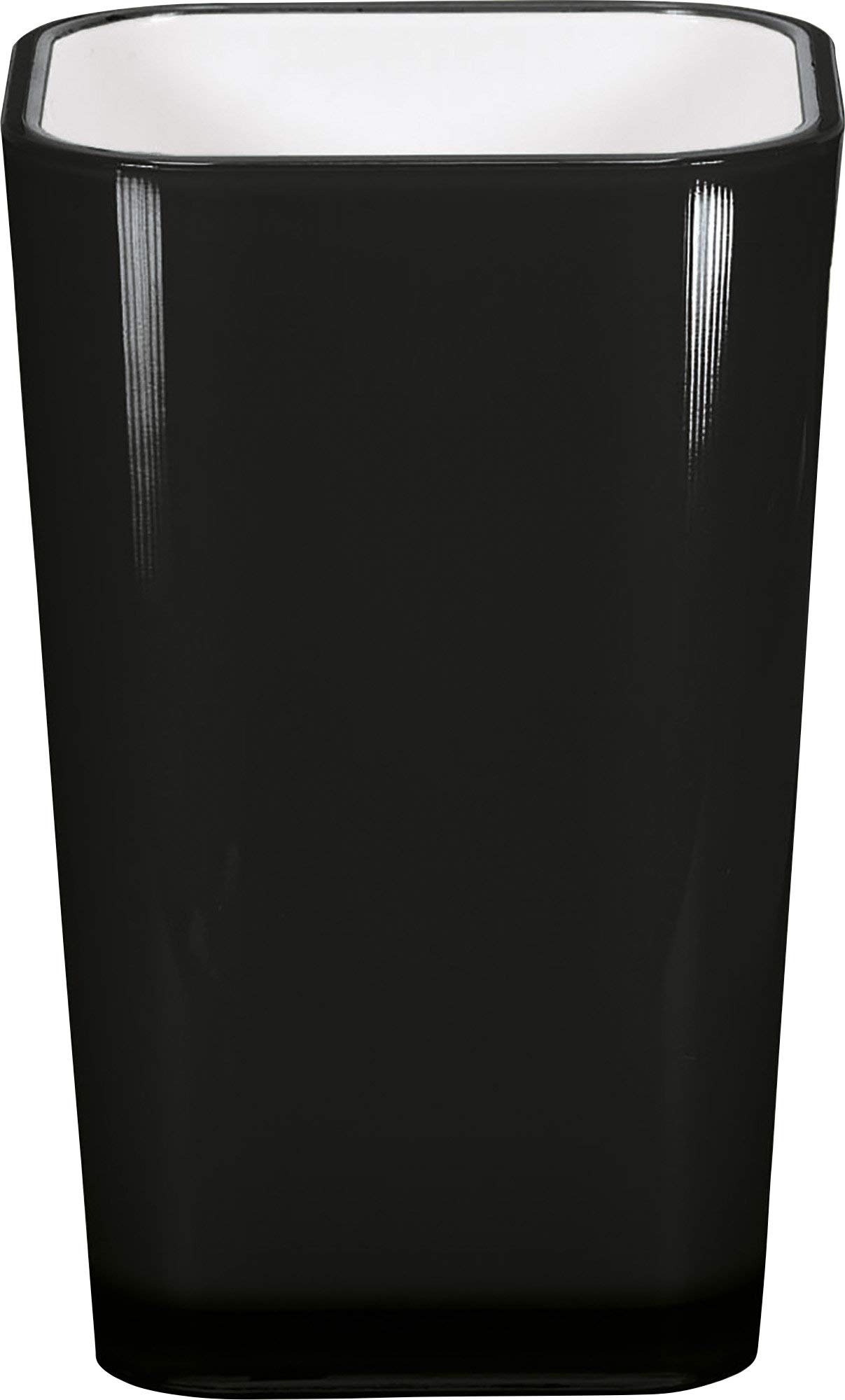Black Multi-Purpose Easy Toothbrush Holder & Tumbler for Bathroom, Kitchen, or Travel - 4004478234789