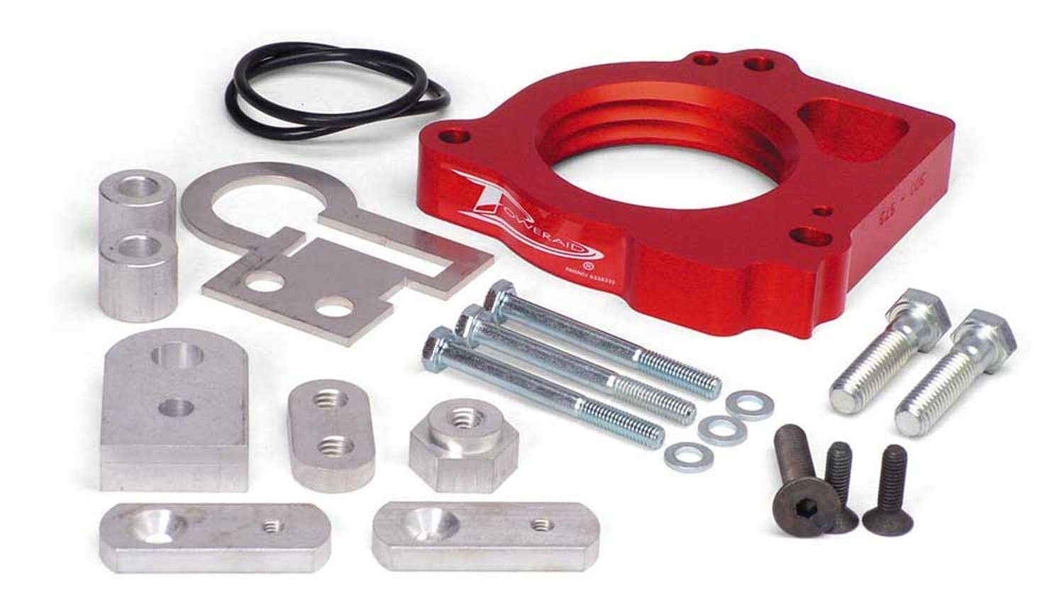 Airaid 300-573 PowerAid Throttle Body Spacer - High Performance Air Intake Spacer for Improved Engine Power & Fuel Efficiency - Perfect for Off-Roading, Racing & Daily Driving
