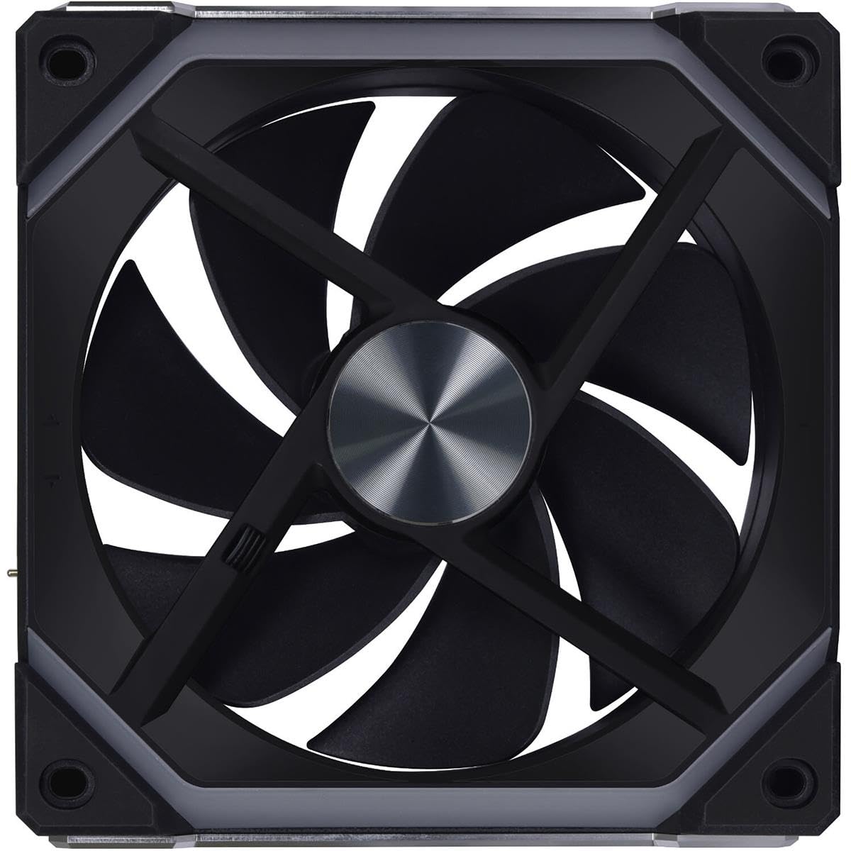 Lian Li UNI Fan SL V2 RGB 120mm PWM Daisy-Chain ARGB PC Case Fan - Single Pack Black (6