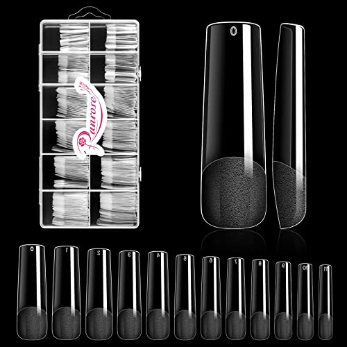 240PCS Half Matte 2XL Square Tips