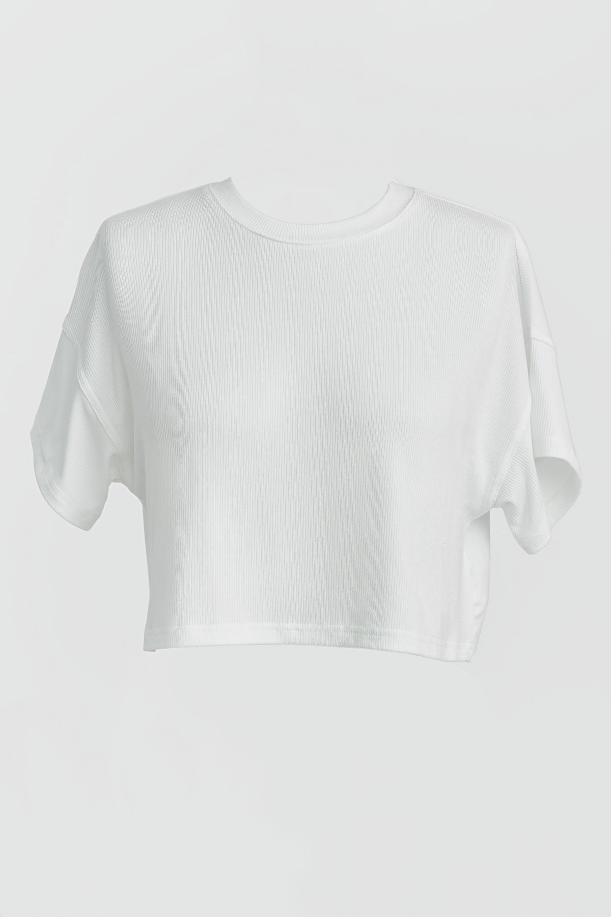 Jodi Boxy Tee - Soft Dove Gray Oversized T-Shirt for Women | Casual Comfort Wear for Everyday Outfits & Lounge