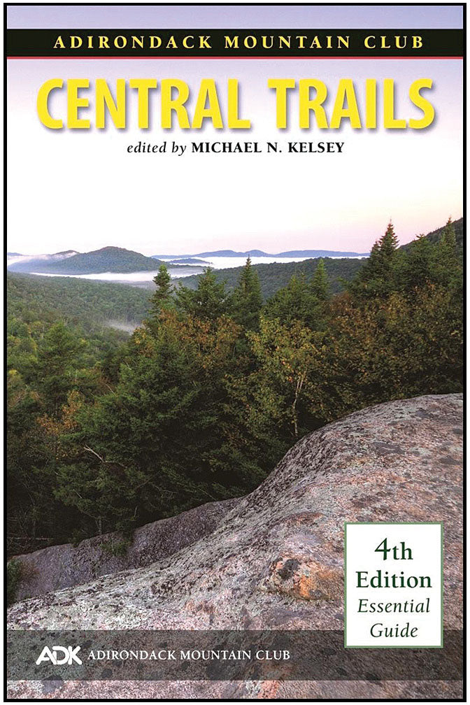 Adirondack Mountain Club Mid Atlantic Central Trails Hiking & Backpacking Guide Book by Michael Kelsey - Best for Outdoor Adventures, Camping Trips & Nature Exploration