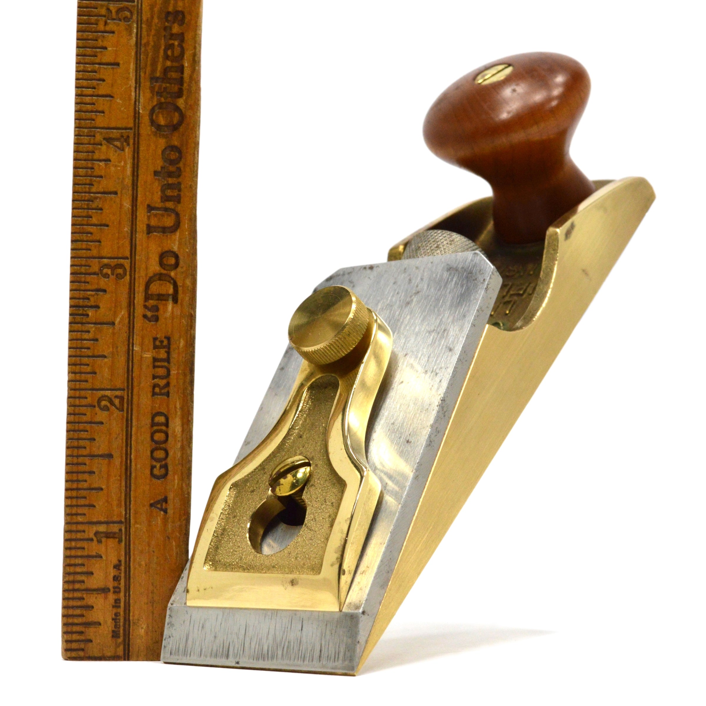 Premium Lie Nielsen No. 97 1/2 Small Chisel Plane - High-Quality Bronze/Brass Woodworking Tool for Fine Carpentry & Cabinet Making