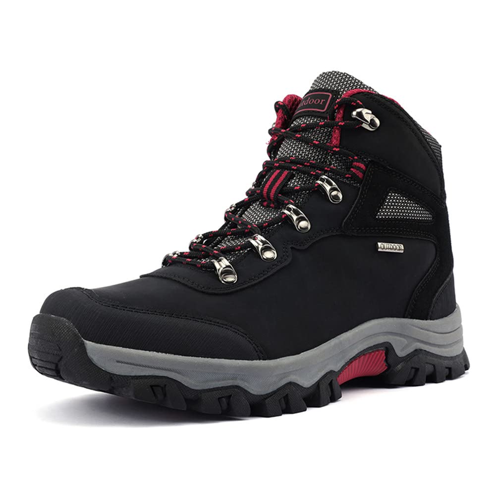 Men's Waterproof Hiking Boots - Lightweight Multi-Terrain Outdoor Boots with Durable Camouflage Design & Sturdy Lugs for Hiking, Camping & Work | All-Weather Ankle Support Shoes