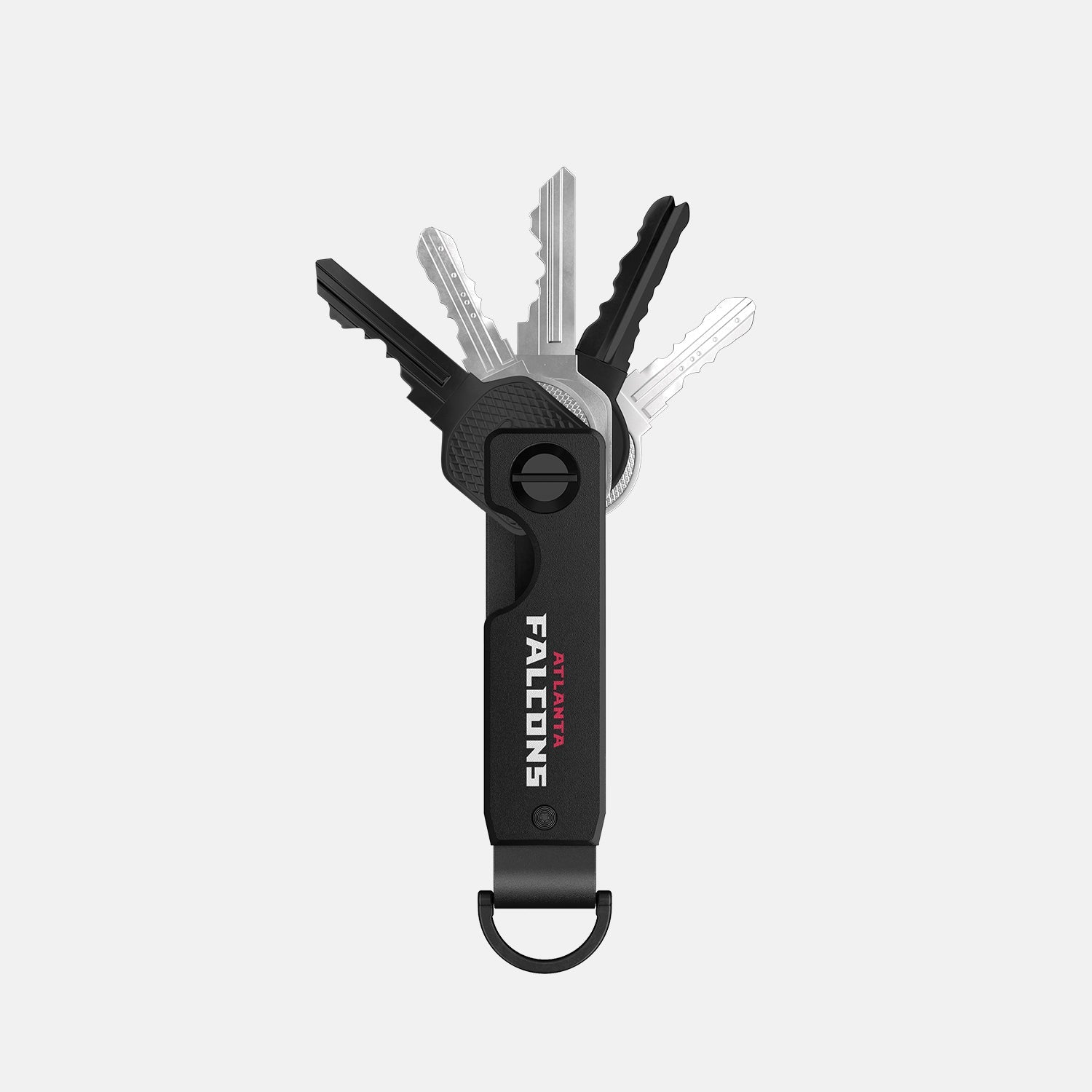 Ridge KeyCase for Atlanta Falcons - Durable RFID Blocking Aluminum Key Holder - Perfect for NFL Fans, Travel & Everyday Use