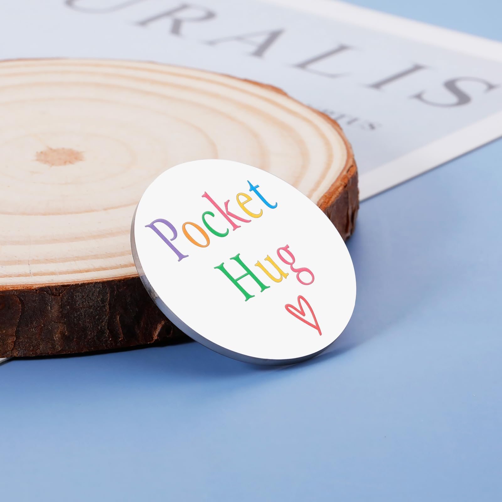 GGOJAGST Inspirational Easter Basket Stuffers for Kids, Teens, Girls & Boys - Stress Relief Pocket Hug Gifts for Women, Men & Toddlers - Perfect for Classroom Easter Celebrations & Thoughtful Surprises