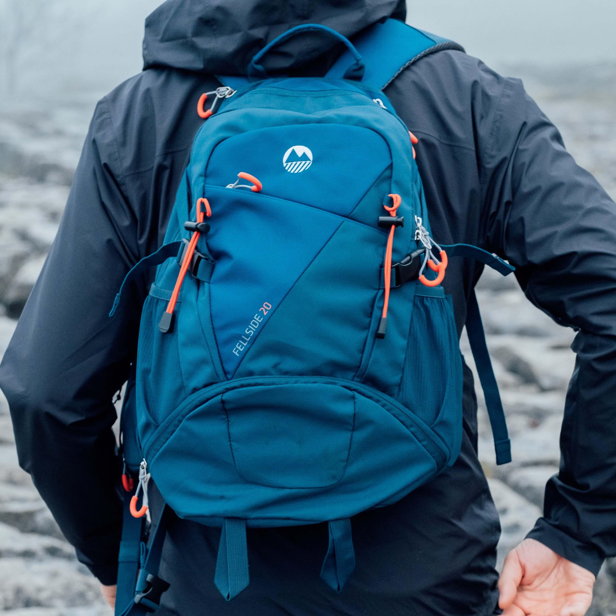 Fellside 20L Lightweight Hiking Backpack - Waterproof Daypack for Outdoor Camping, Travel & School - Durable & Comfortable for Men & Women