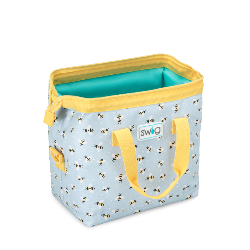 Busy Bee Packi 12-Can Insulated Cooler Bag - Portable Picnic, Beach, Camping & Tailgating Essentials for Outdoor Adventures