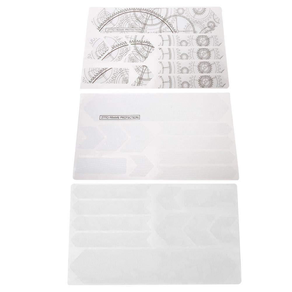 Enrilior Bike Frame Protector - Scratch-Resistant Road Bicycle Stickers for MTB & Road Bikes | Perfect for Commuting, Mountain Biking & Cycling Protection