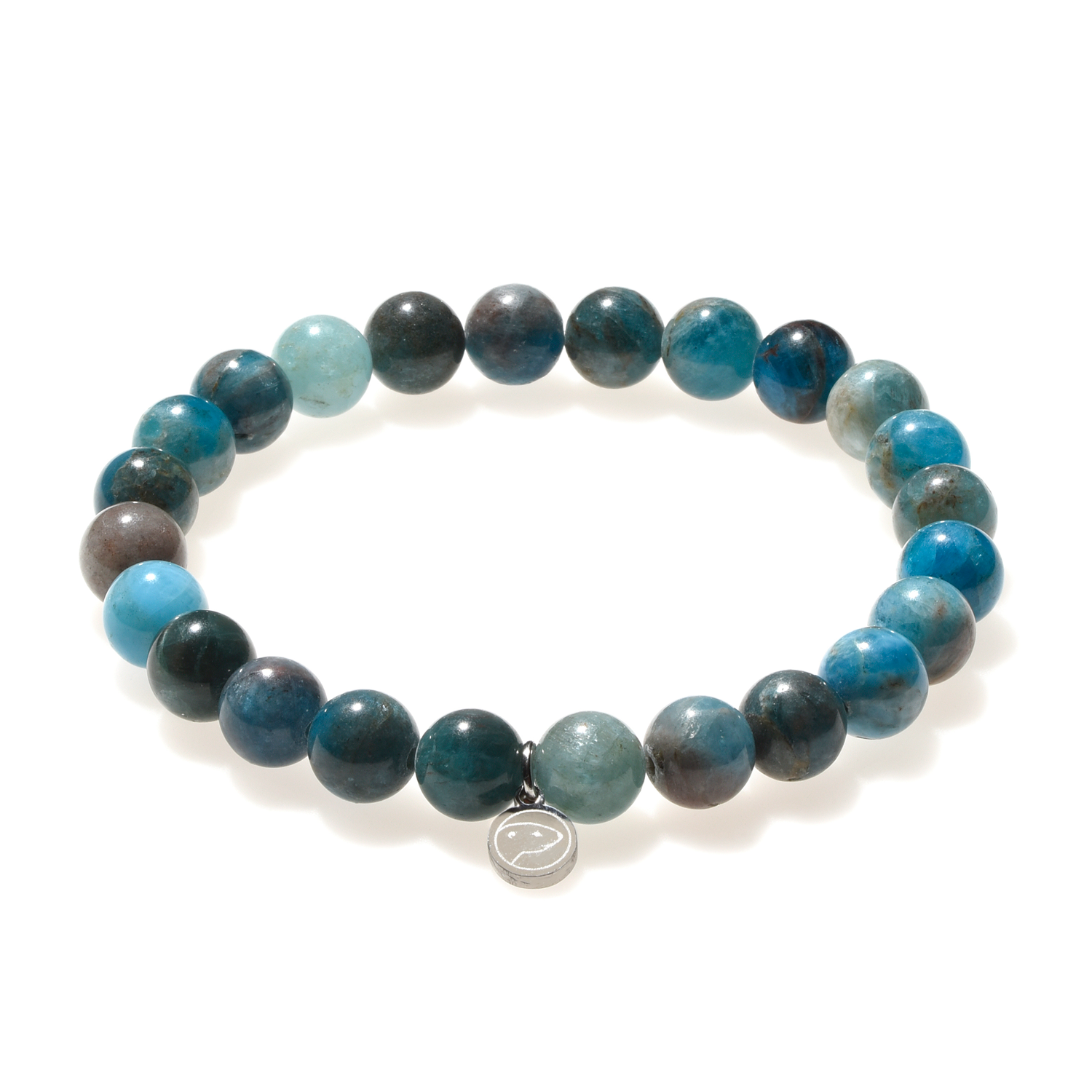 Blue Apatite Healing Bracelet for Women - Natural Gemstone Beaded Jewelry for Stress Relief & Positive Energy - Perfect for Meditation, Yoga & Spiritual Healing