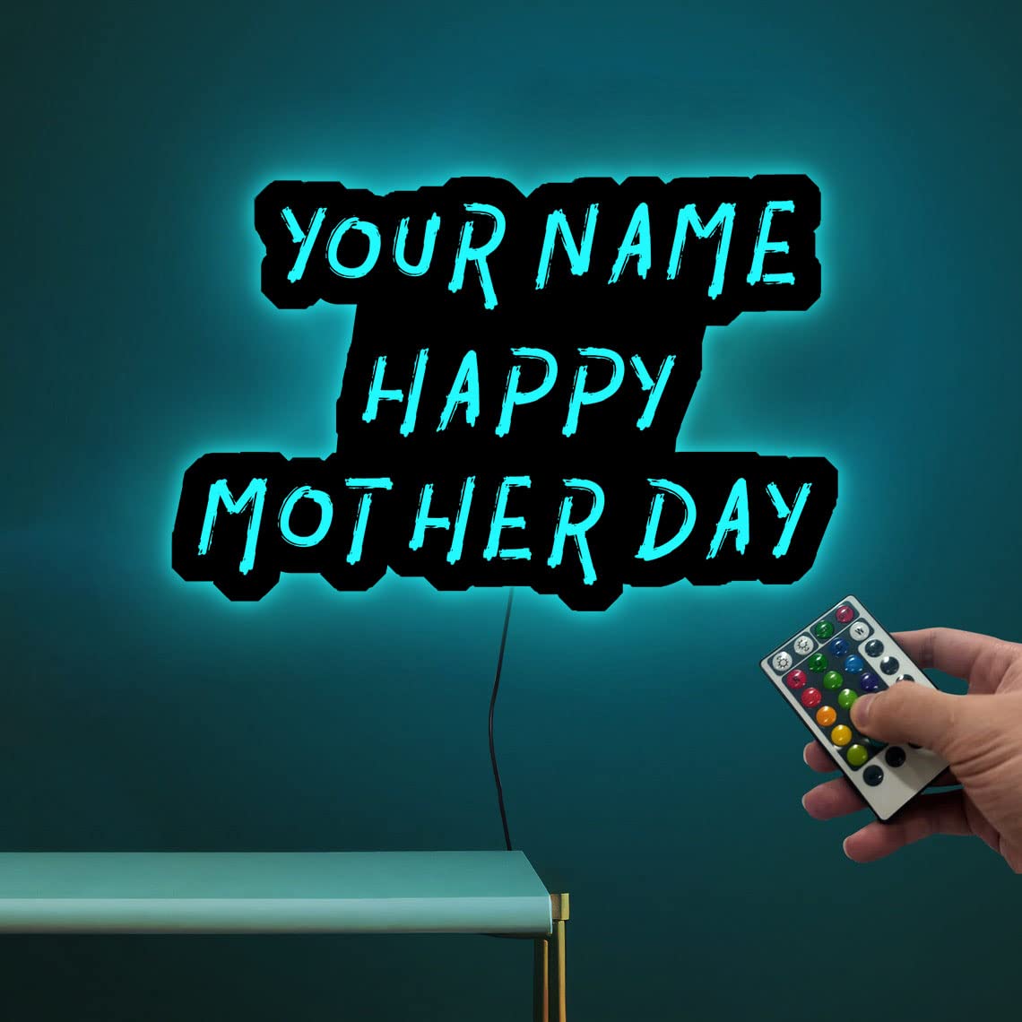 Custom LED Neon Signs - Personalized Wall Hanging Decor for Bedroom, Bar, Wedding | Aesthetic Room Lighting for Home, Office, Cafe | Durable & Energy Efficient Neon Art for Birthday Parties, Dinning Rooms & Special Events