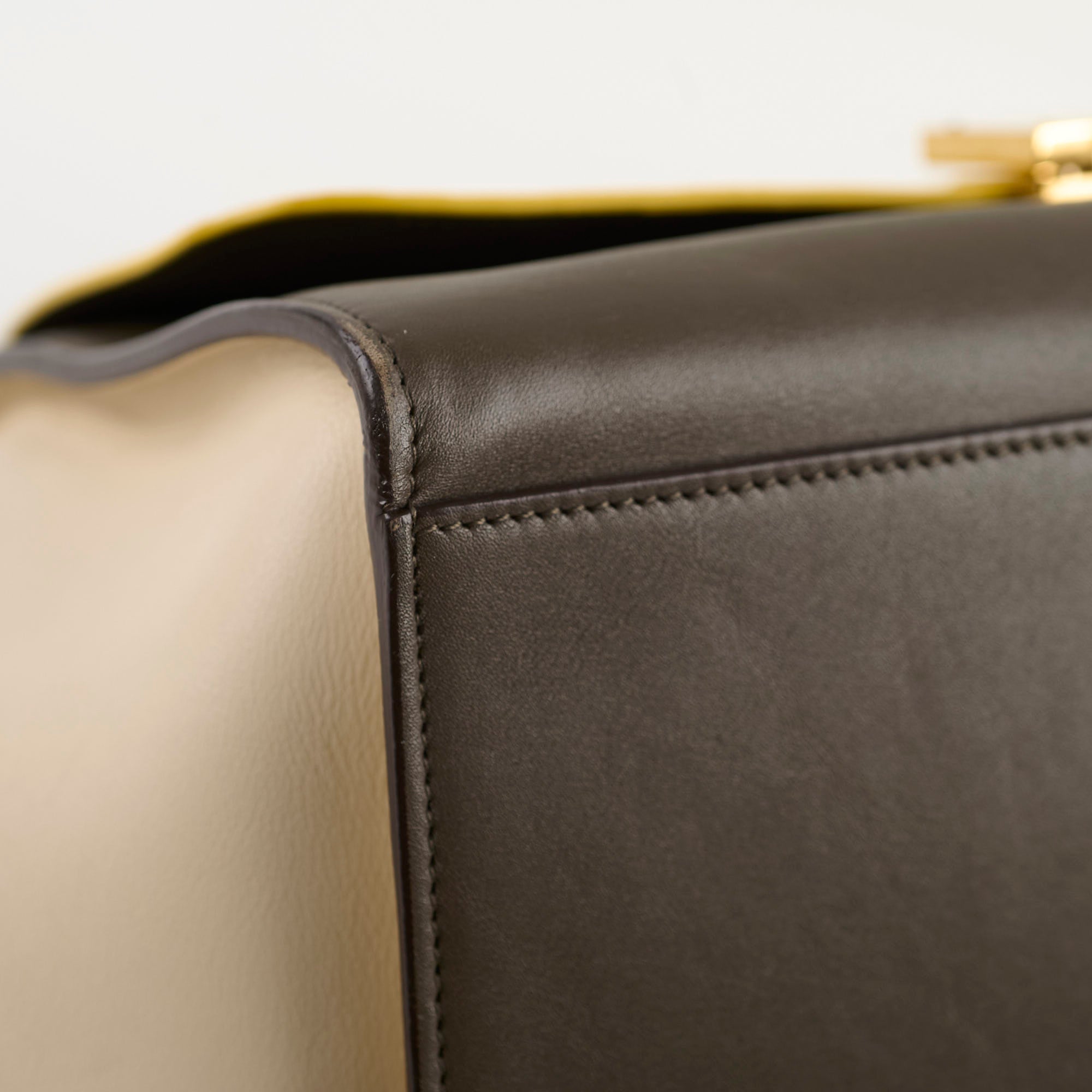Celine Trapeze Medium Multicolor Leather Handbag for Women - Fashionable Shoulder Bag for Work, Travel & Everyday Use