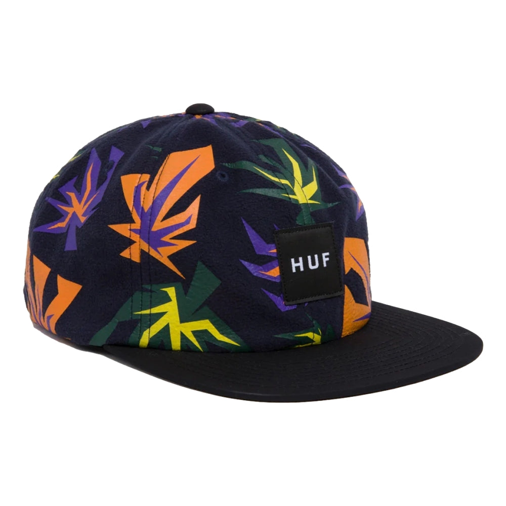 HUF Funny Feeling 6-Panel Snapback Hat - Adjustable Multi-Color Streetwear Cap for Men & Women - Perfect for Skateboarding, Hip Hop Fashion, and Urban Street Style
