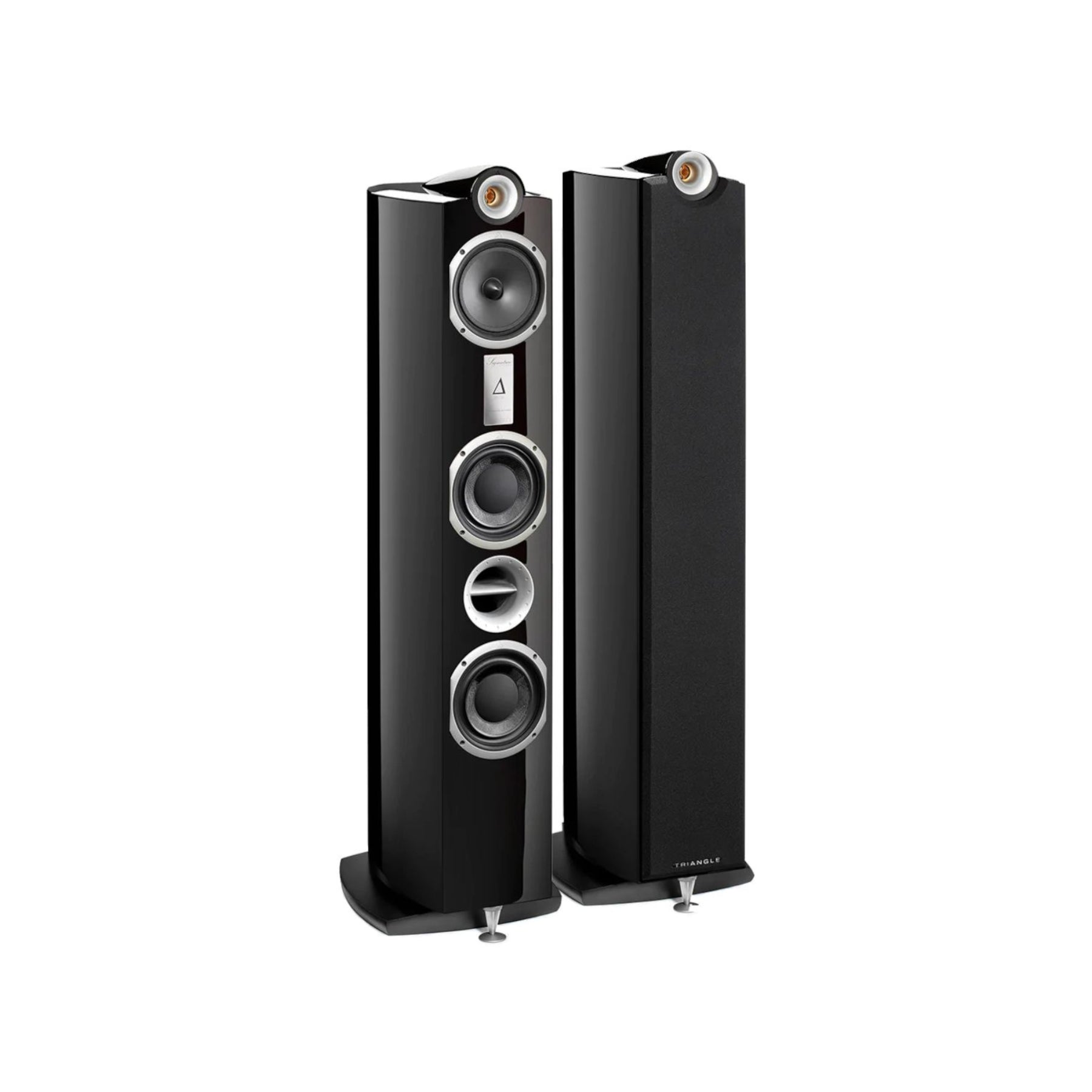 Premium Triangle Signature Delta Floorstanding Speakers - High-Fidelity Stereo Sound for Home Theater & Music Listening