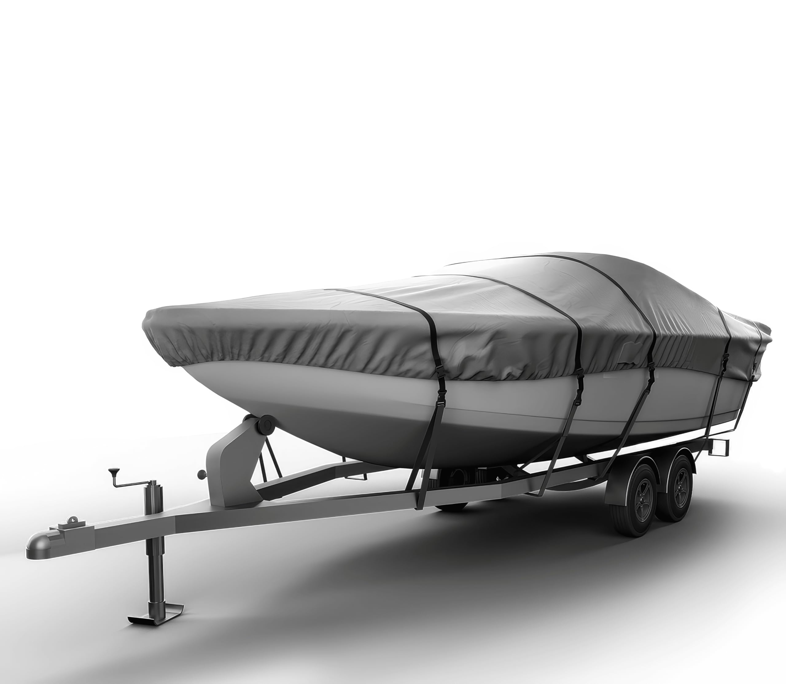 Premium Universal Boat Cover - Waterproof Marine-Grade Protection for 14'-16' Length & 90