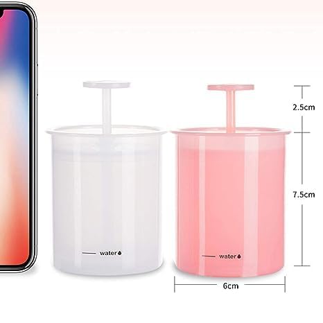 Portable Foam Maker for Face Wash - White Bubble Cleansing Cup with Soft Foam, Travel-Friendly Facial Cleanser for Deep Skin Care | Perfect for Home, Gym & Travel Skincare Routine