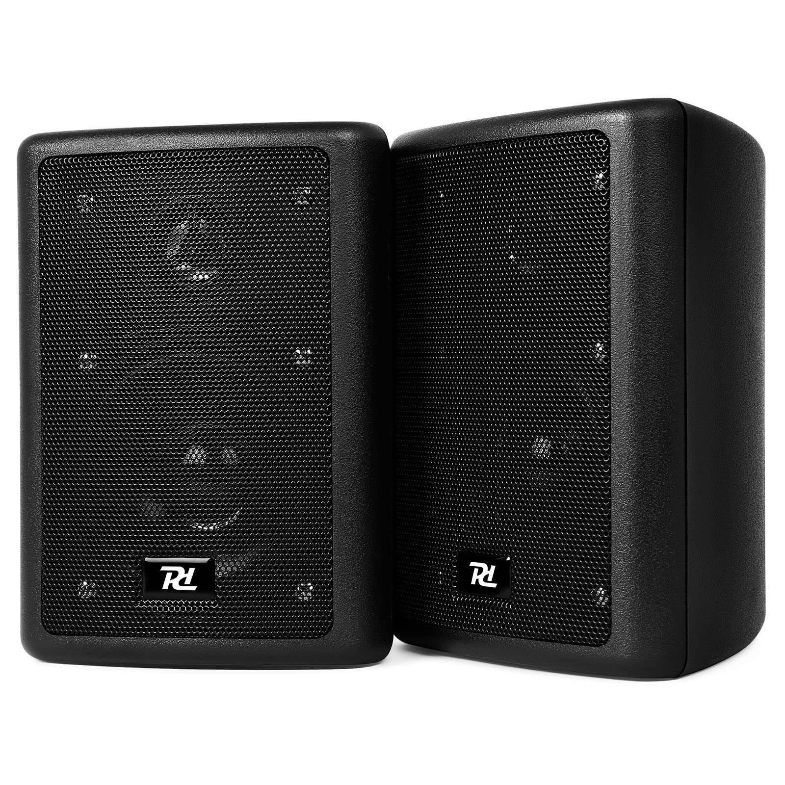 Power Dynamics 2-Way 75W Compact Professional Stereo Speakers for Public Address, Karaoke, HiFi, Surround Sound – Ideal for Home Theater, Events, and Outdoor Gatherings