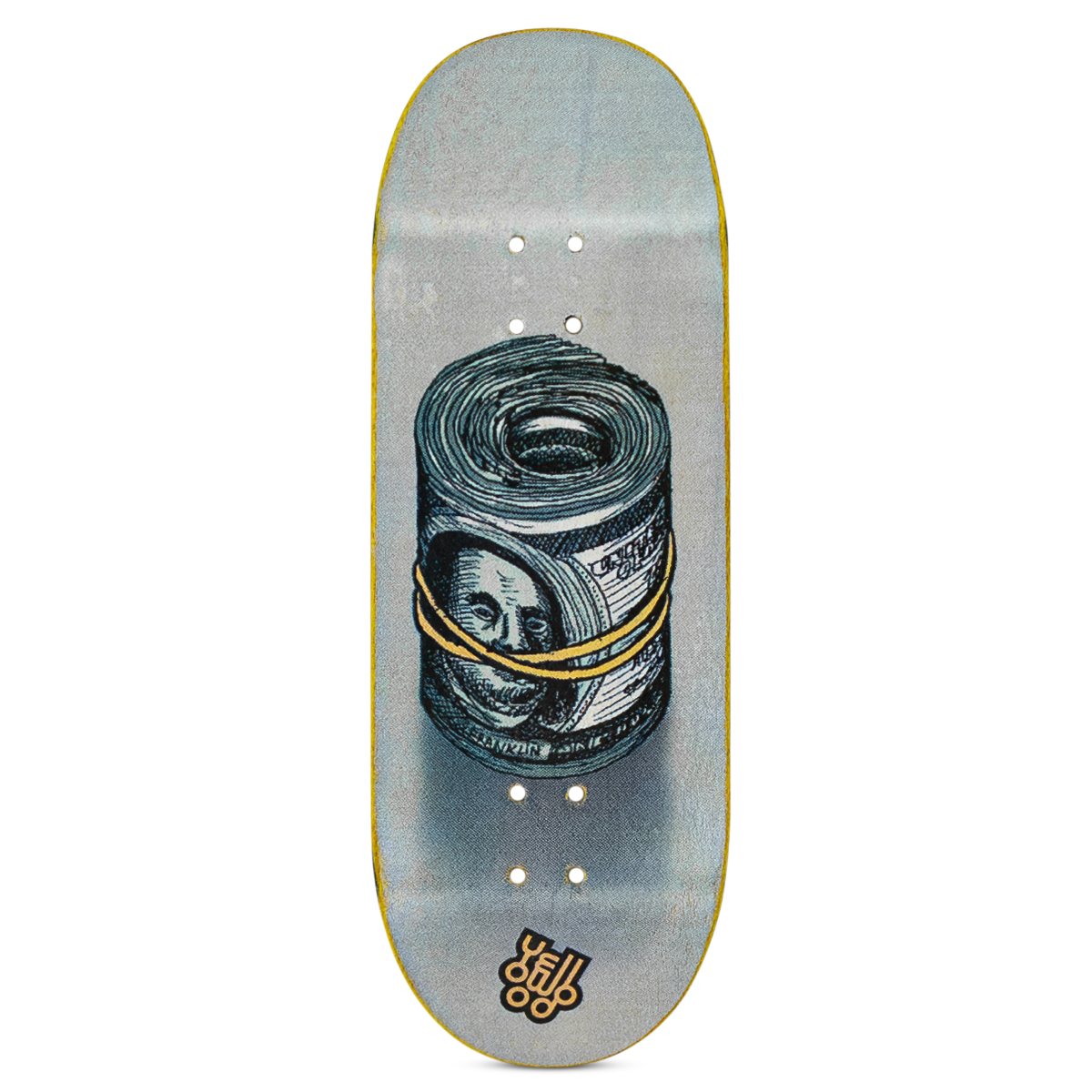 Yellowood Fingerboard Deck Benjamins - Professional Mini Skateboard for Tricks & Stunts - Perfect for Kids, Teens & Adults - Great for Indoor & Outdoor Play