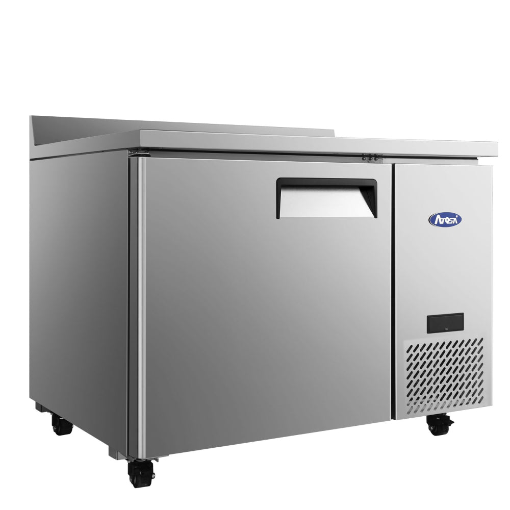 Atosa MGF44GR 44-Inch Commercial Refrigerator with Solid Door - 9.7 Cu.Ft. Capacity - Perfect for Restaurants, Cafes, and Food Service Businesses