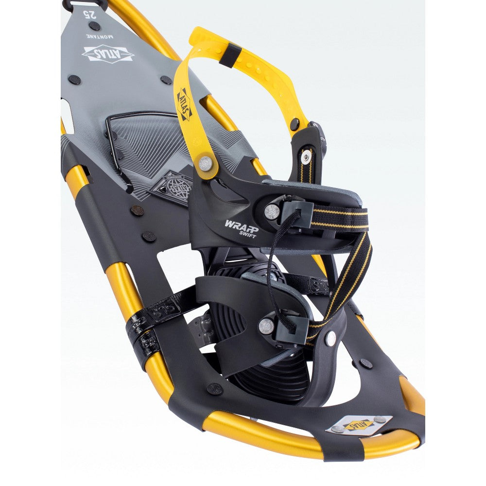 Atlas Montane 25 Snowshoes for Men - Lightweight Winter Hiking & Backpacking Snow Shoes for Deep Snow Trails