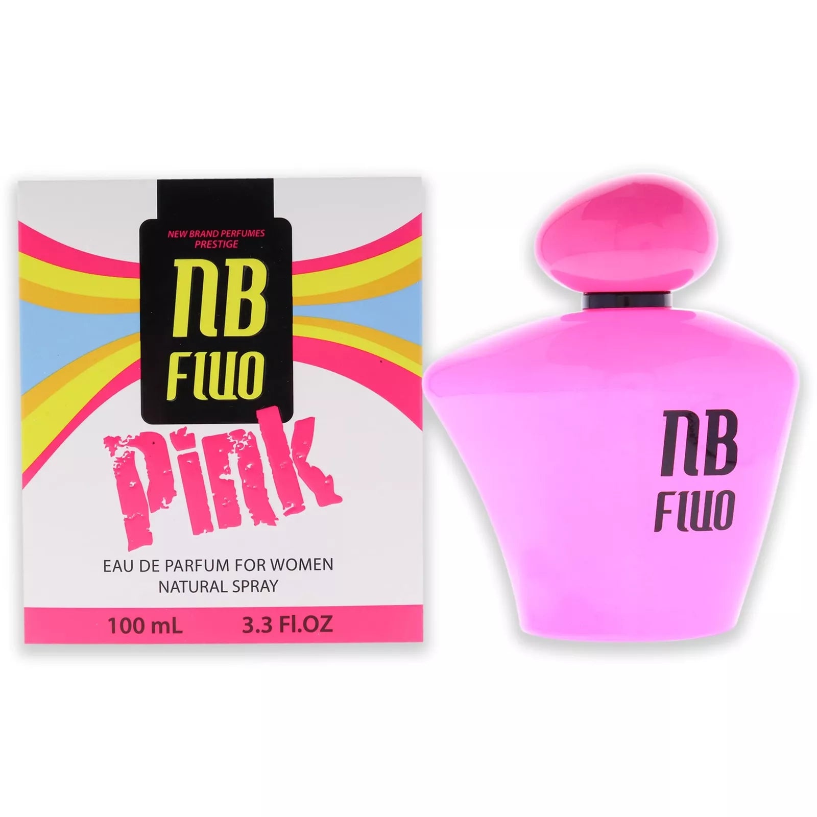 Fluo Pink Eau De Parfum for Women - Long Lasting Floral Fragrance | Perfect for Date Night, Office & Special Occasions
