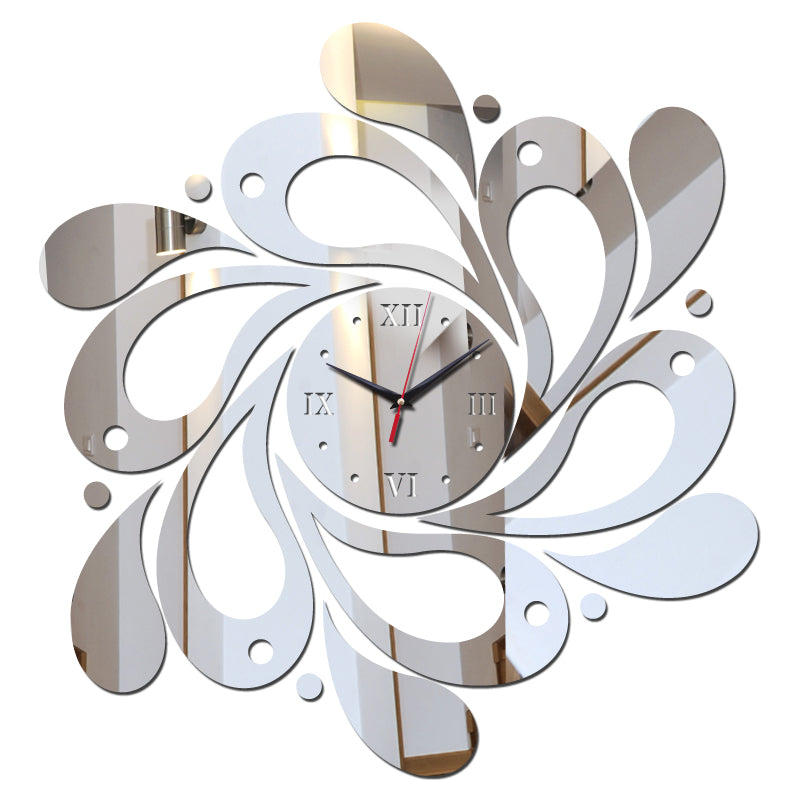 3D DIY Wall Clock Stickers - Modern Acrylic Mirror Decals for Home Decor & Furniture - Free Shipping - Perfect for Living Room, Bedroom, and Office Wall Art