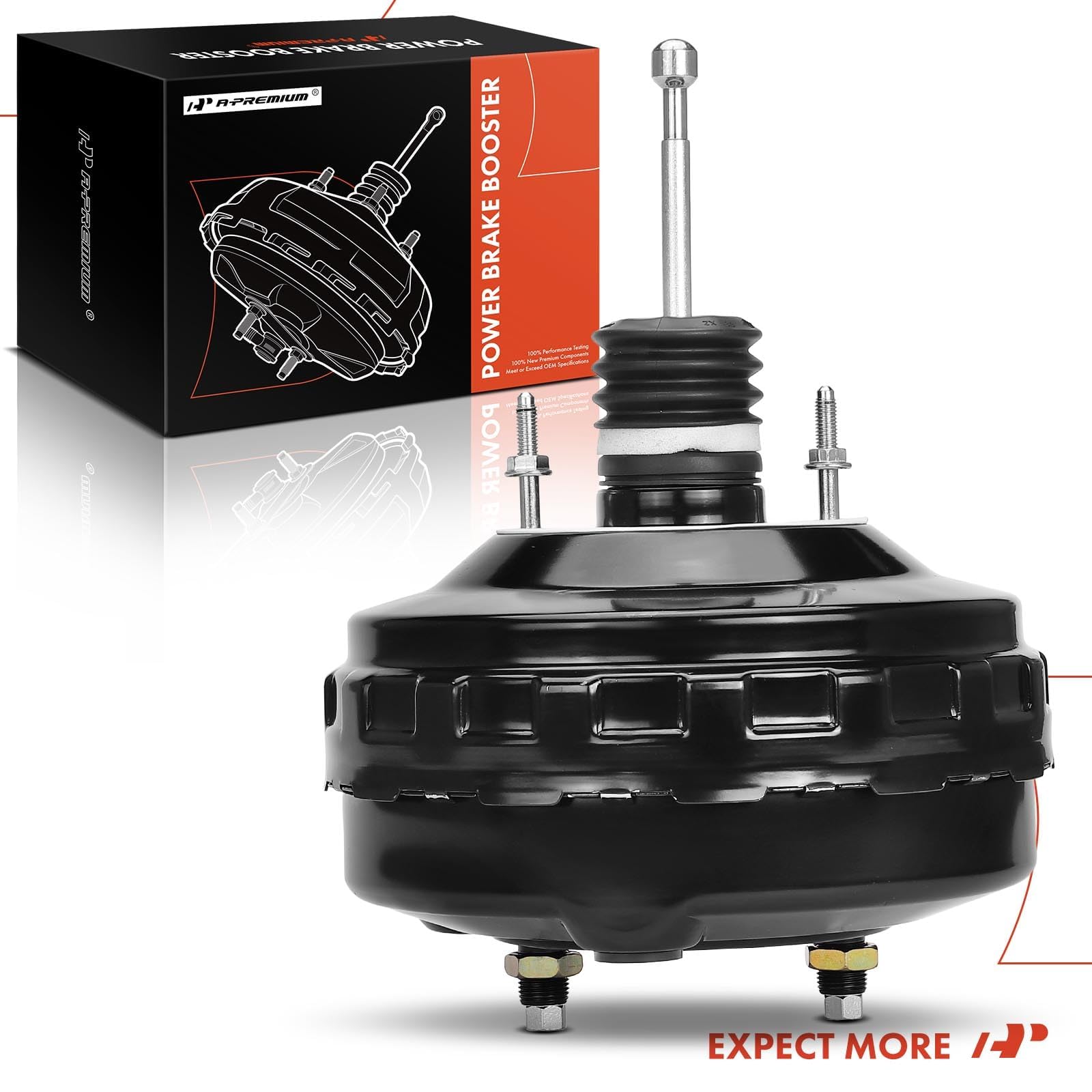 Premium Vacuum Power Brake Booster Compatible with Chevrolet Cruze 2011-2015, Buick Verano 2012-2016, Regal 2011, Cascada 2016-2019 & Saab 9-5 2010-2011 - Direct Replacement for OEM# 13286441 - Improves Braking Performance for Daily Commuting & Highway Driving