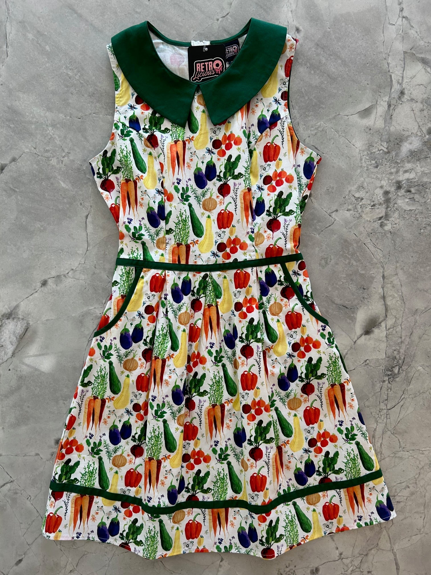 Farm to Table Collared Dress - Women's Stylish Cotton Summer Dress for Casual Outings & Picnics | Perfect for Brunch, Date Night & Outdoor Events