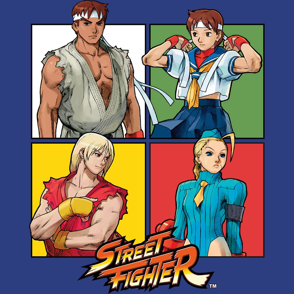 Street Fighter Ryu & Characters Graphic T-Shirt - American Classics Gaming Apparel for Men & Women - Perfect for Cosplay, Conventions & Casual Wear