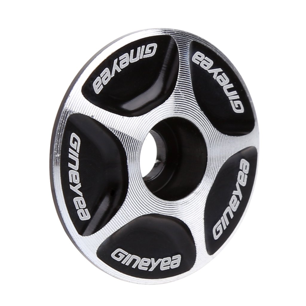 Threadless Bicycle Headset Top Cap - Aluminum MTB & Road Bike Stem Cover Accessory for Secure Steering - Perfect for Cycling, Commuting & Mountain Biking