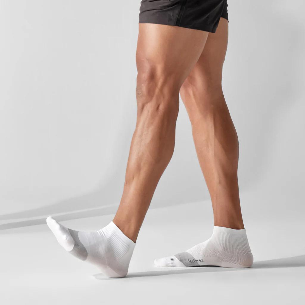 Elite Ultra Light Quarter Tennis Socks - Breathable Cushioned Athletic Socks for Men & Women - Perfect for Tennis, Running, Gym & Sports Activities