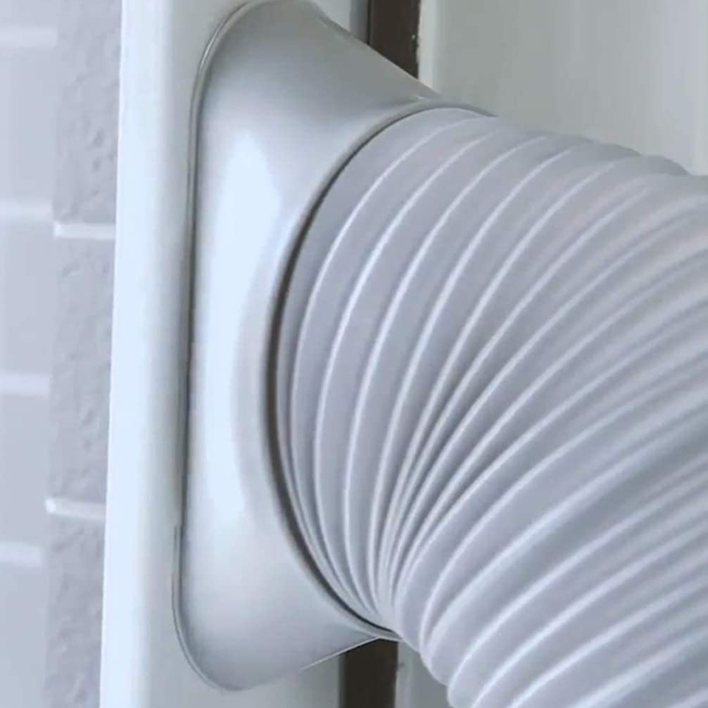 Universal Air Conditioning Exhaust Duct & Dryer Vent Hose - Flexible AC Hose for Kitchen, Household & HVAC Discharge | Perfect for Home, RV & Portable AC Units