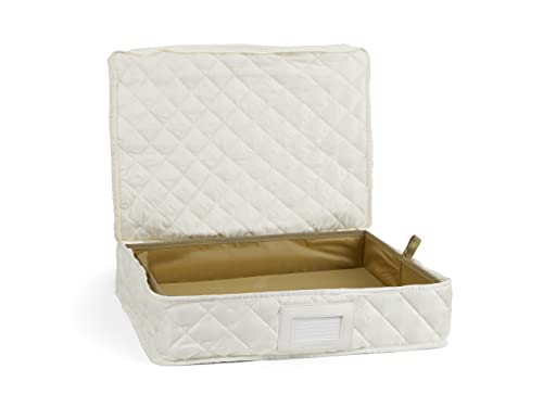 Cream Quilted Polyester